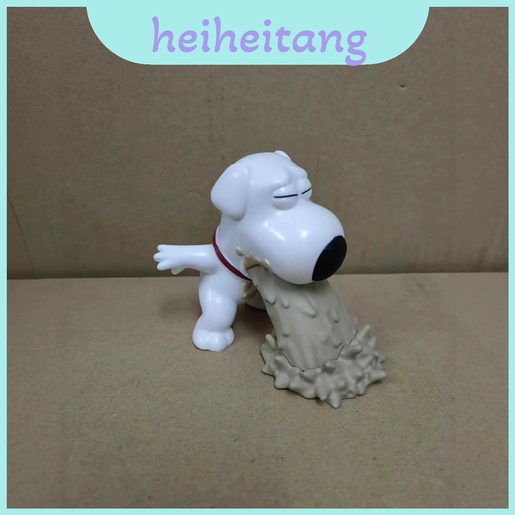 Family Guy Brian Griffin Vomit Dog Pvc Model với phong cách hoạt hình để trưng bày văn phòng tại nhà