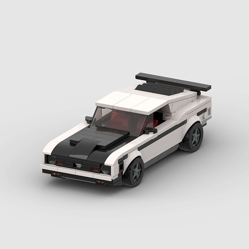 MOC Ford Mustang Siêu Xe Thể Thao Khối Xây Dựng Đồ Chơi Dành Cho Trẻ Em Bé Trai & Bé Gái Tương Thích