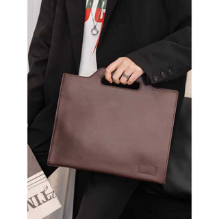 Túi xách cổ điển Túi đeo vai thanh niên Túi xách nam công sở Cặp tóm tắt phong bì cố định