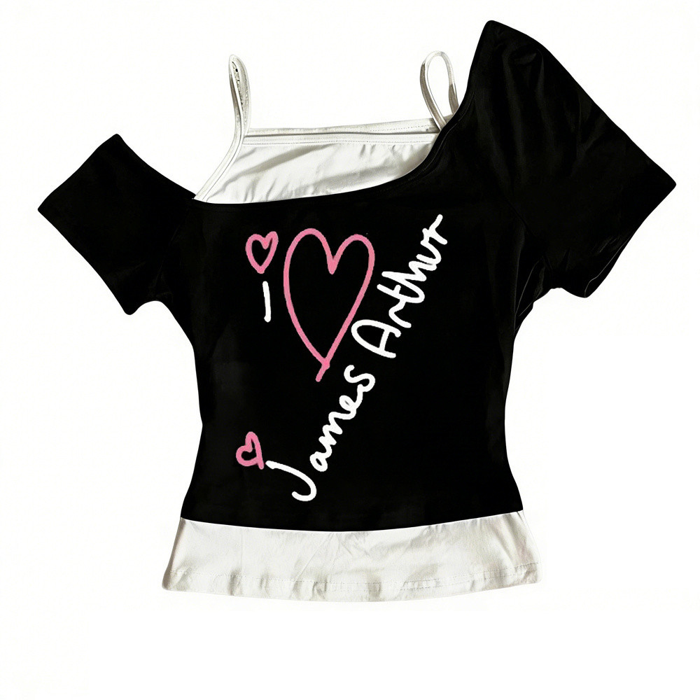 Crop-top Corset Gyaru Grunge Thẩm Mỹ,Slim Fit Dễ Thương cho Nữ