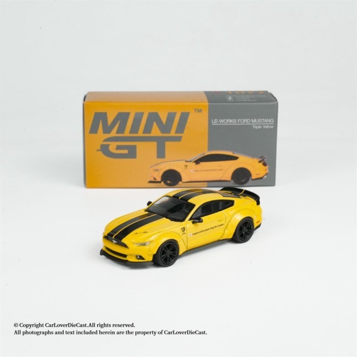 Hàng có sẵn MINIGT 1: 64 Ford Mustang Mẫu xe hợp kim ba tay Ford Ford Mustang
