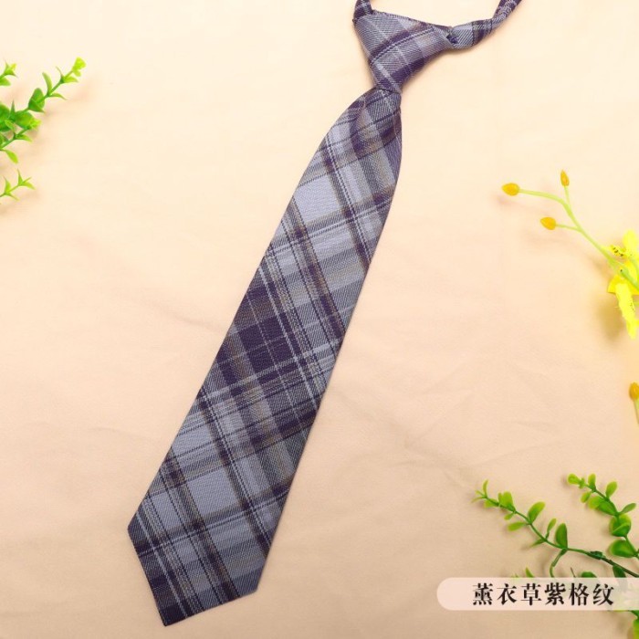 JK Preppy Nhật Bản màu tím hoa oải hương, phù hợp cho sinh viên yêu thời trang
