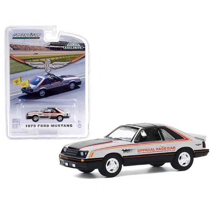 GreenLight GreenLight 1: 64 1979 Ford Mustang 63 Indy 500 Miles Speed Racing Out of Print Model In M