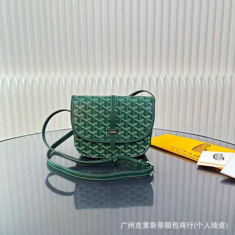 Goyard Goyard Nam Nữ Cùng Phong Cách Yên Túi Chó Răng Thanh Lịch Messenger Túi Đeo Vai Nữ In Hình Đơ