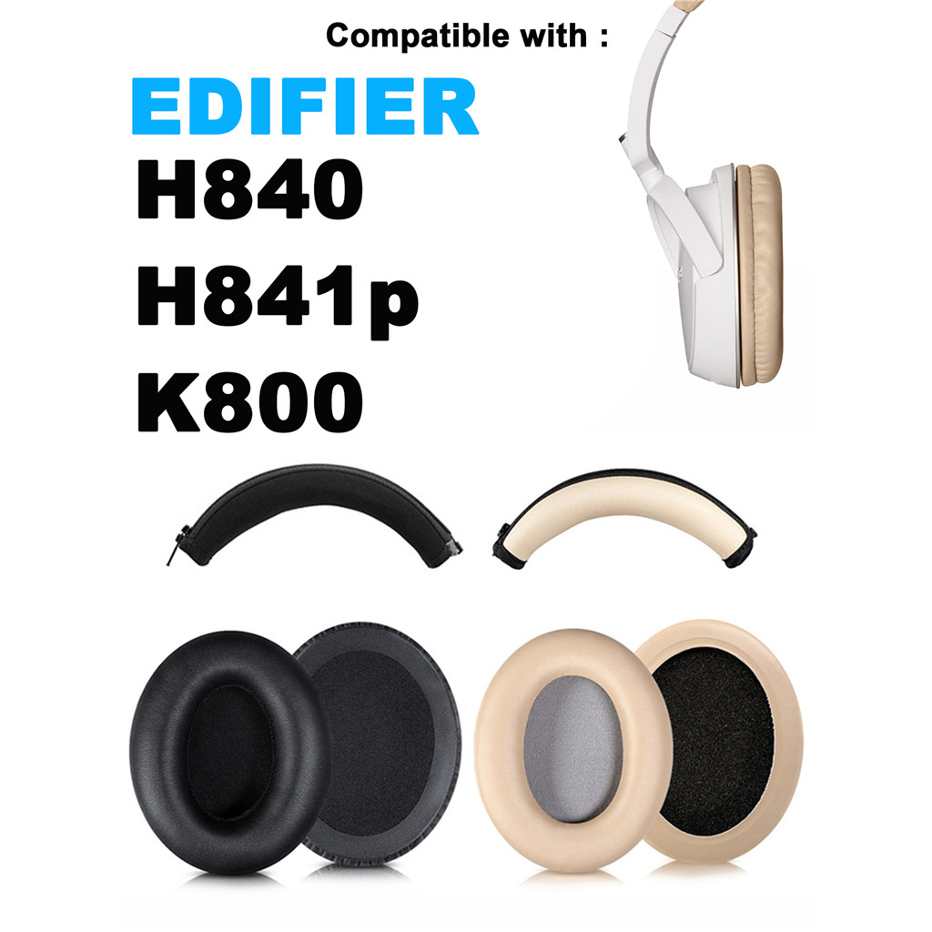 Thích hợp cho Edifier H840 H841p K800 Vỏ xốp tai nghe có thể thay thế, miếng đệm tai