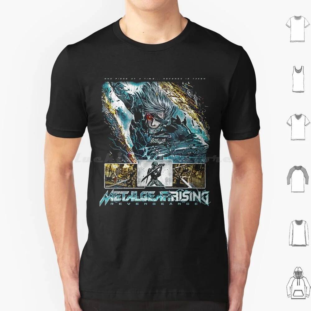 Kim Loại Gear Tăng Áo Size Lớn 100% Cotton Mgs Kim Loại Gear Kim Loại Bánh Răng Kim Loại Chắc Chắn B