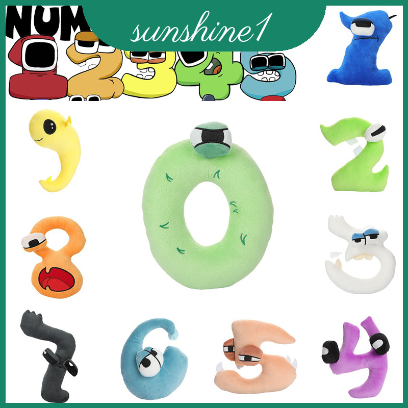 Series Lore Number Búp bê sang trọng Giáo dục để vui nhộn