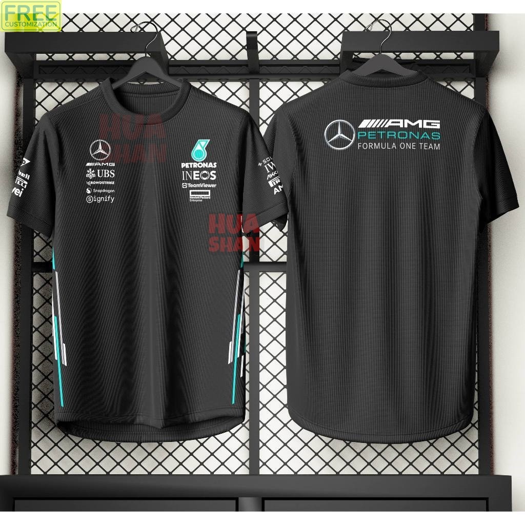 Hàng mới về Baju Formula One Racing Jersey AMG _ yyth
