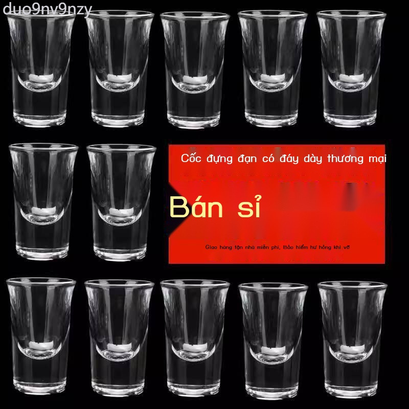 [HOT HIT] Ly thủy tinh, nhỏ, shot, mạnh, cocktail B52, ly rượu bar.