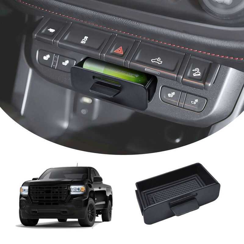 Hộp đựng ngăn kéo sắp xếp bảng điều khiển trung tâm Hộp ẩn cho Chevy Colorado LT / Z71 / ZR2 & 2015-
