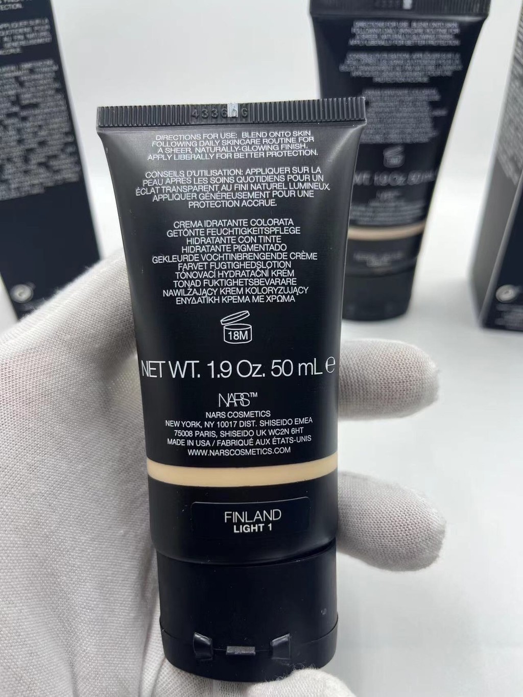 [Lựa chọn đặc biệt của Shopee] Kem màu đặc biệt / 50 Nars 50mlMàu số l0 #, l1 #, l2 #, l1.2 #. 5fe