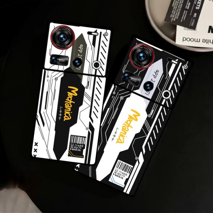 ♞NUBIA Thích Hợp Cho NUBIA Z60Ultra Z50 Ultra Vegan Da Cứng Ốp điện thoại Z50S Pro Z60SP