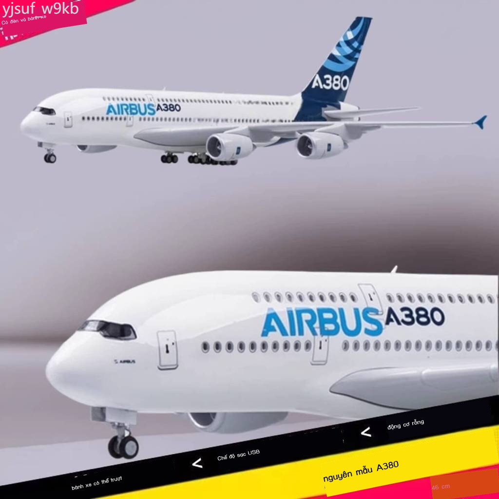 [Hàng có sẵn/Ảnh thật] Mô hình Airbus A380, Boeing B747 của hãng hàng không China Southern Airlines