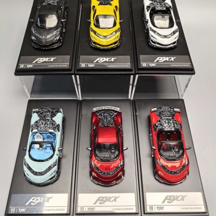 M & TPC1: 64 Mẫu xe hợp kim Ferrari SF90XX Ferrari F9XX tiêu chuẩn màu đỏ