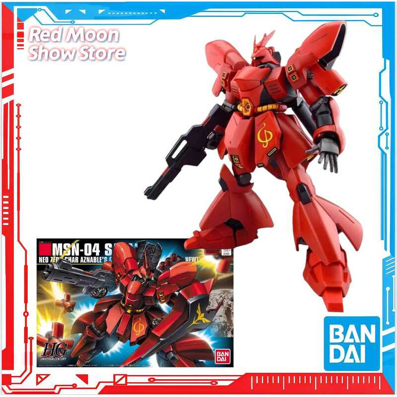 Bandai Có Hàng HGUC 088 1/144 MSN-04 SAZABI Gundam Mô Hình Lắp Ráp Đồ Chơi Quà Tặng Anime