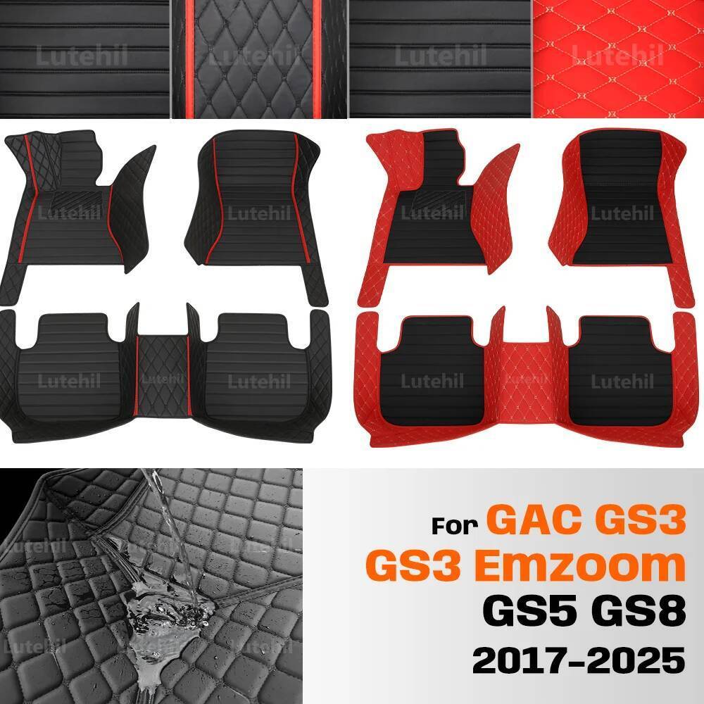 Dành Cho GAC GS3 / GS3 Emzoom / GS5 GS8 2017-2025 Thảm Lót Sàn Ô Tô Tùy Chỉnh Ô Tô Thảm Bao Nội Thất