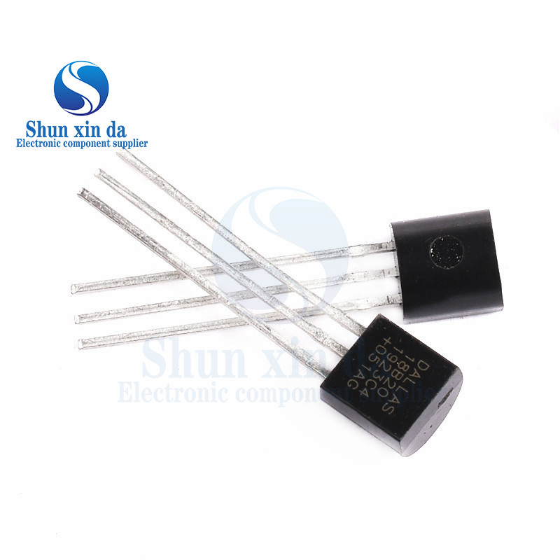 10 Cái / lốc Cảm Biến chip Điện Tử DS18B20 TO-92 18B20 chip Cảm Biến Nhiệt Độ IC 18b20 Tự Làm Điện T