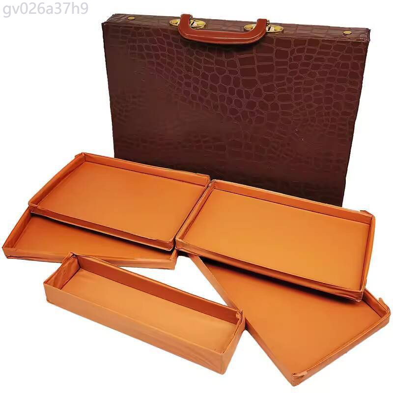 (HÀNG HOT) Hộp Singapore, đựng gạch cho phiên bản bàn Mahjong, hộp Mahjong da