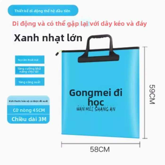 Túi bảo vệ cá, túi đựng dụng cụ câu cá, túi xách đa năng, túi đựng đồ EVA dày dặn, túi bảo vệ cá có 