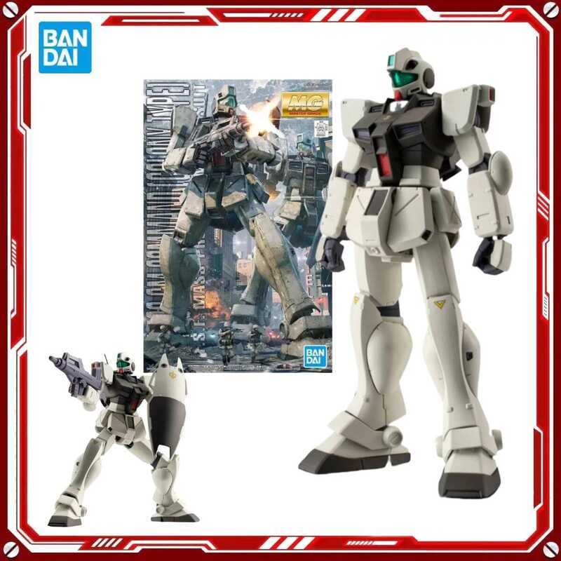 Bộ Gundam Bandai MG 1/100 RGM-79G GM Command Colony Type, mô hình nhân vật hành động anime, đồ chơi 