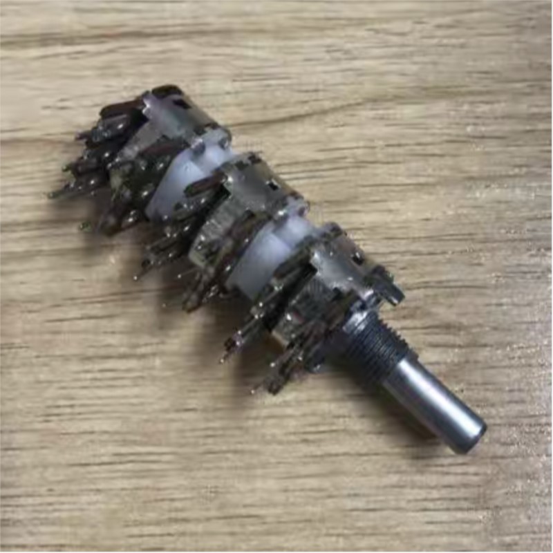 5 Chiếc WH148 16 Loại 6 Kênh B100K Bộ Khuếch Đại Công Suất Âm Lượng Áp B100K * 6 18Pins D Trục Chiều
