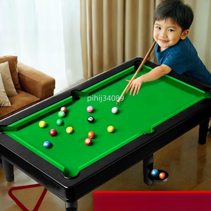 Trẻ em đồ chơi bida tại nhà giáo dục trong nhà nhỏ bàn bida họ cha mẹ và con cái bàn bida mini