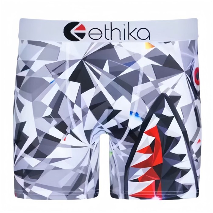 Quần Lót Ethika Ngắn Nam Quần Thể Thao Băng Lụa In Nhanh Khô Thoáng Khí Bốn Góc Bóng Rổ Shor