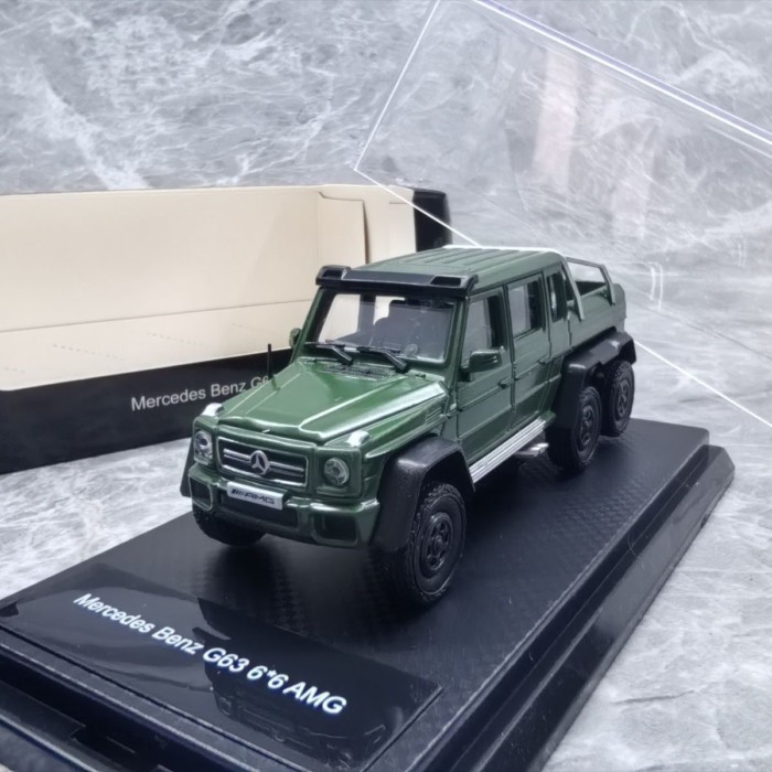 1 / 64 Mercedes-Benz Big G G63 6 * 6 AMG Hợp Kim Xe Bán Tải Mẫu Khoảng 9cm Hà Nam Xin Đừng Bắn