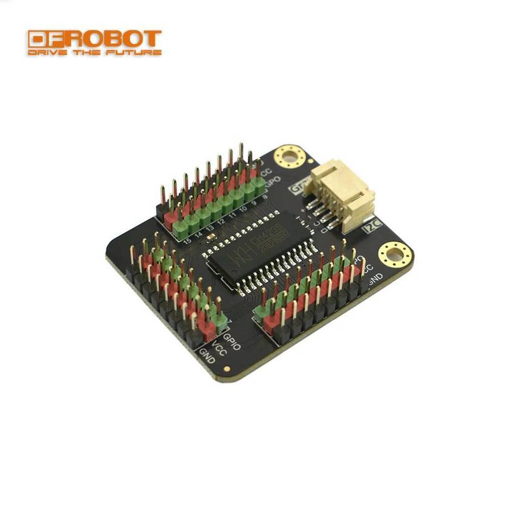 DFRobot Gravity CH423 I2C 24 Mô-đun mở rộng IO kỹ thuật số cho các dự án arduino Ống LED Màn hình ma