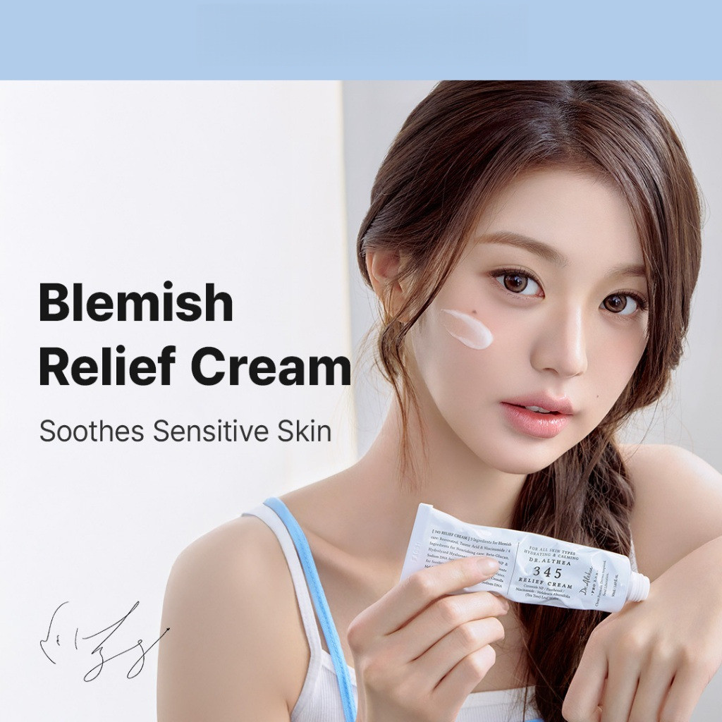 Dr.Althea 345 Relief Cream 50ml | Facial Moisturizer, Soothing, Hydrating Làm sáng da