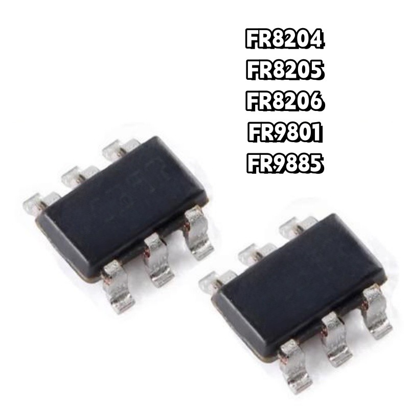 Thương Hiệu Mới Chính Hãng FR8204 FR8204 FR8206 FR9801 FR9825 Miếng Dán SOT23-6 S6CTR
