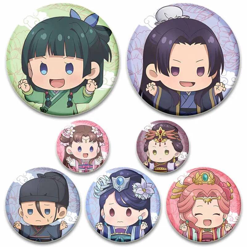 Những phụ kiện hoạt hình Maomao Gyokuyou cho ba lô và quần áo