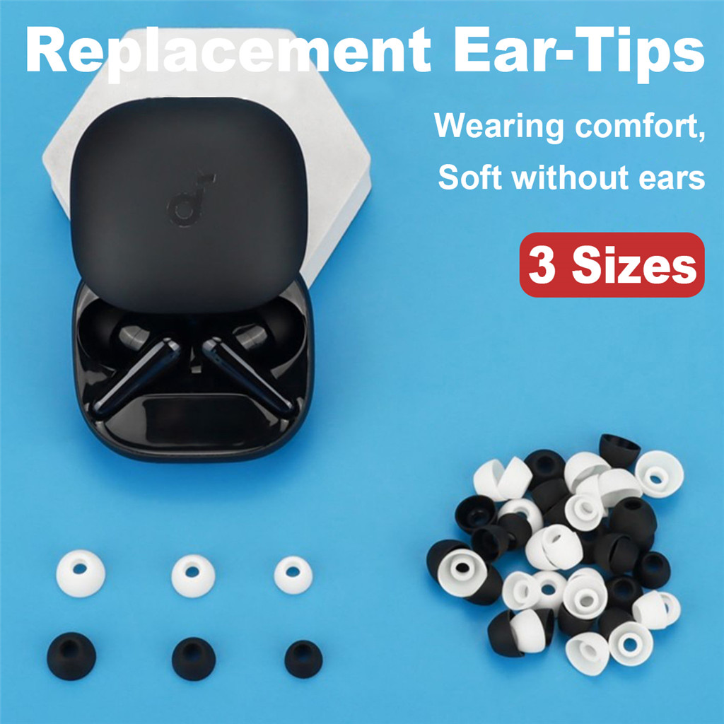 6 Đầu Tai Silicon Tương Thích Với Anker Soundcore Liberty 5 2 3 4 Pro NC Thay Thế Nút Tai In-Ear Tai