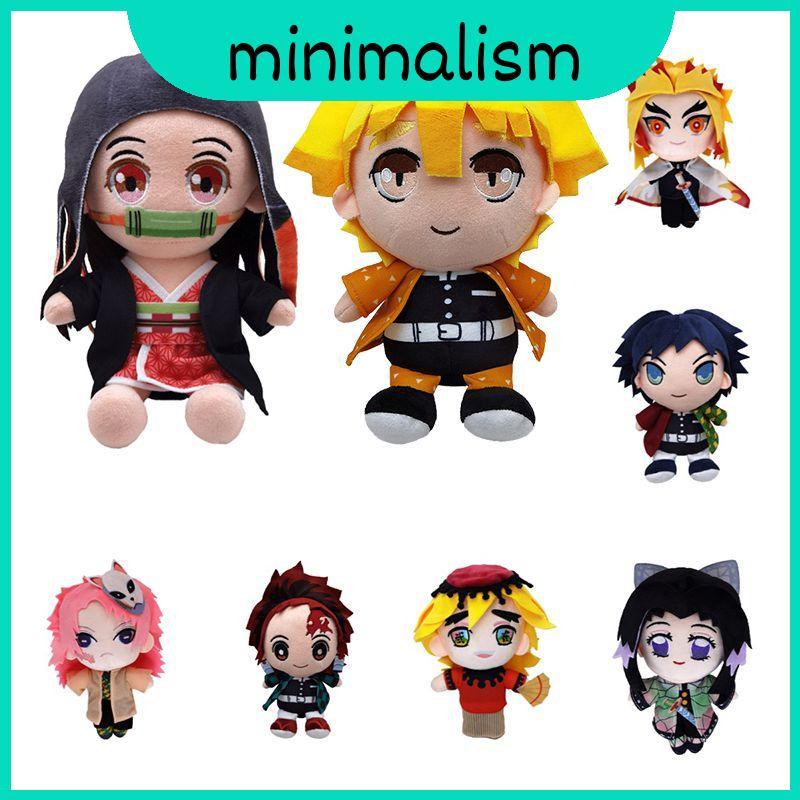 Anime 8in Demon Slayer Kimetsu No Yaiba Mềm Mại Sang Trọng Búp Bê Đồ Chơi Nhồi Bông Trẻ Em