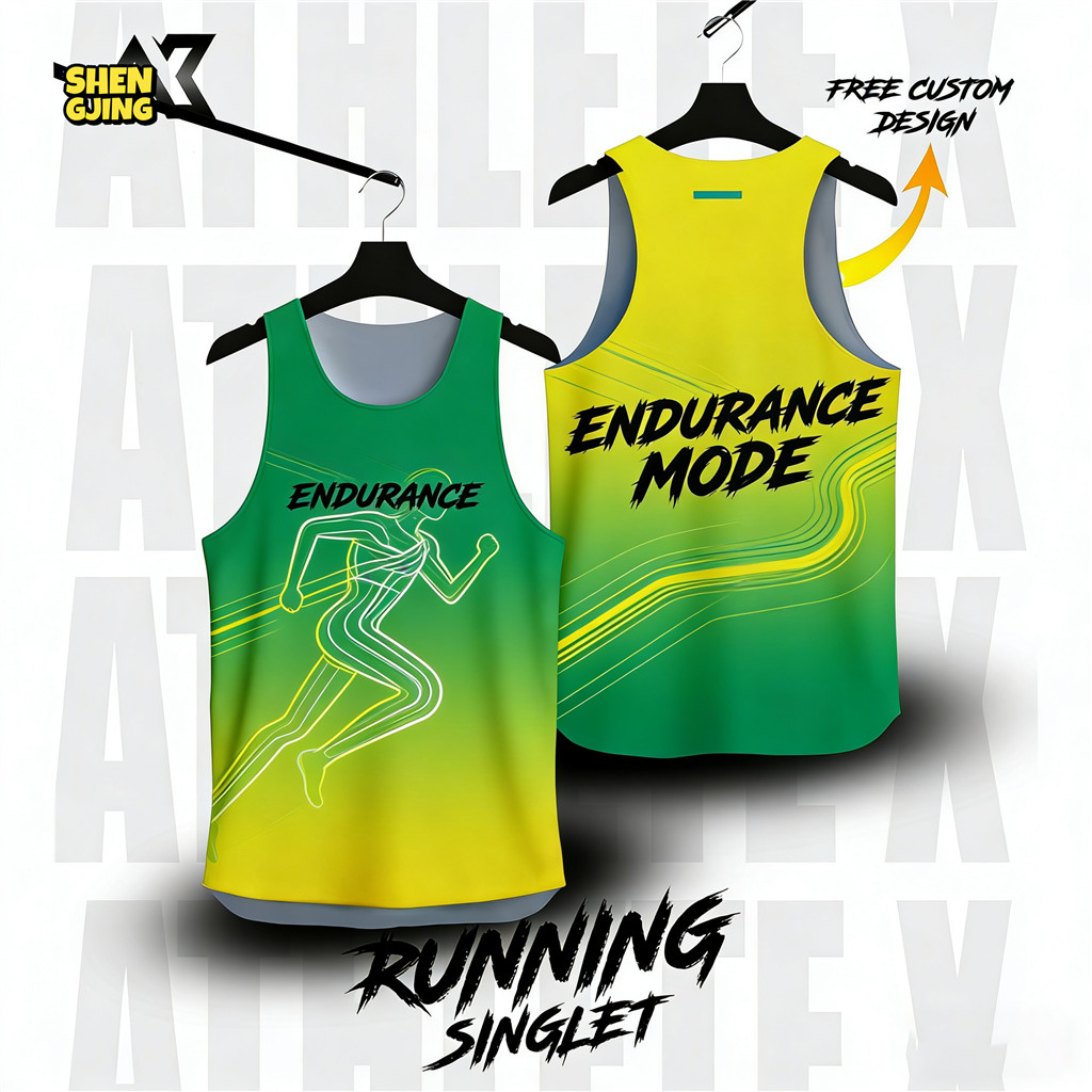 Áo thể thao tùy chỉnh "RUNNING SINGLET"