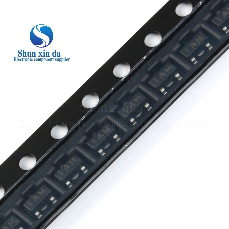 100 CÁI 2N3904 2N3906 TO-92 MMBT3904 1AM MMBT3906 2A SOT-23 NPN PNP 40V 200ma MMBT3904LT1G Transisto