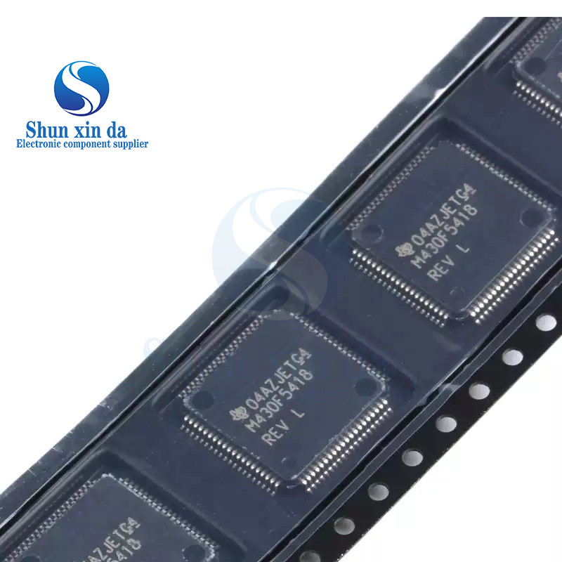 MSP430F5418IPN MSP430F5418IPNR MSP430F5418 M430F5418 LQFP-80 16bit Bộ vi điều khiển siêu thấp 16Bit