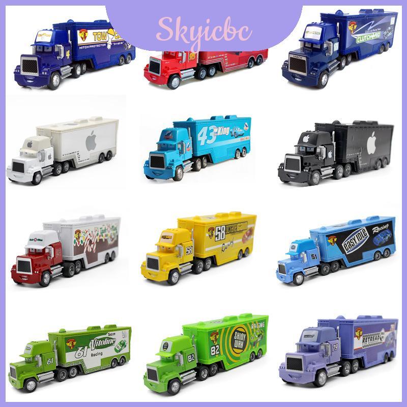 Mack Cars Lightning Mcqueen Mcqueen King Jackson Storm Racer Xe tải đồ chơi
