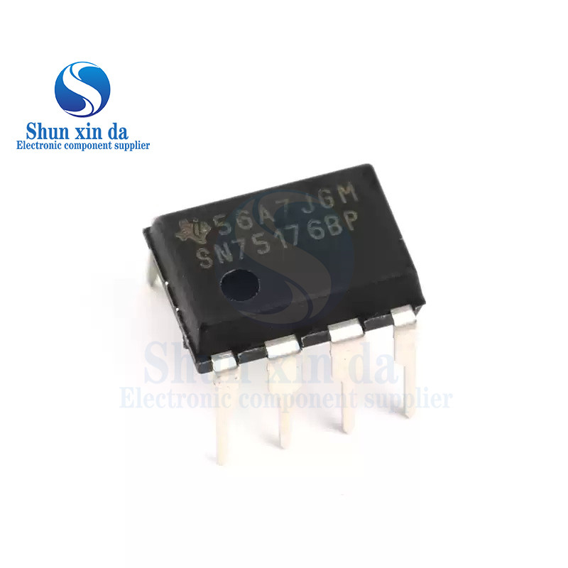 10 CÁI SN75176BP DIP-8 SN75176BDR 75176B SOIC-8 RS422 / RS485 SN75176 75176 SOP SMD DIP Bộ thu phát 