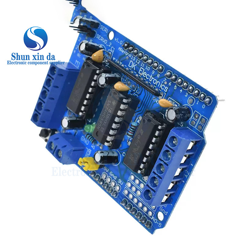 L293D Stepper Motor Driver Board Control Shield Module Bảng mở rộng ổ đĩa động cơ cho Arduino Mega25