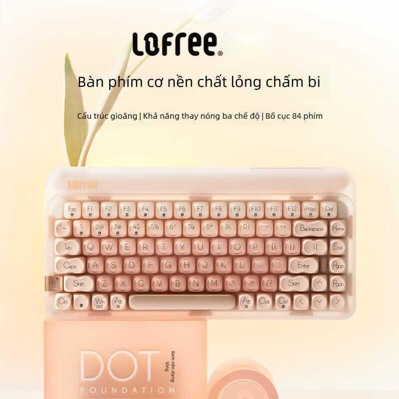 Bàn phím cơ LOFREE-OE914 Foundation Liquid: Sản phẩm không dây chất lượng cao.
