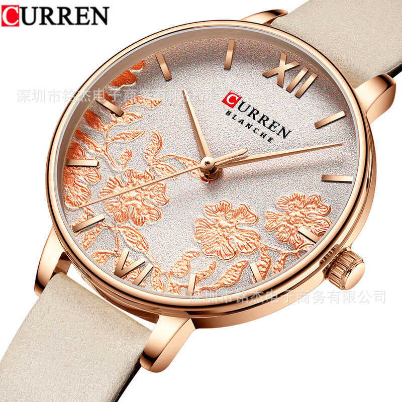 CURREN CURREN 9065 Đồng hồ chống nước nữ đơn giản thời trang Đồng hồ đeo tay thạch anh siêu mỏng dàn