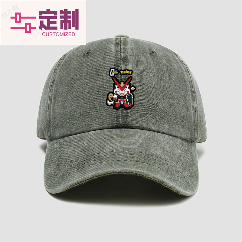 Mũ Bóng Chày Pokémon Đồng Thương Hiệu Di Động Phù Hợp Với Gundam Mũ Hoạt Hình Mũ Bóng Chày Nam Nữ Rử