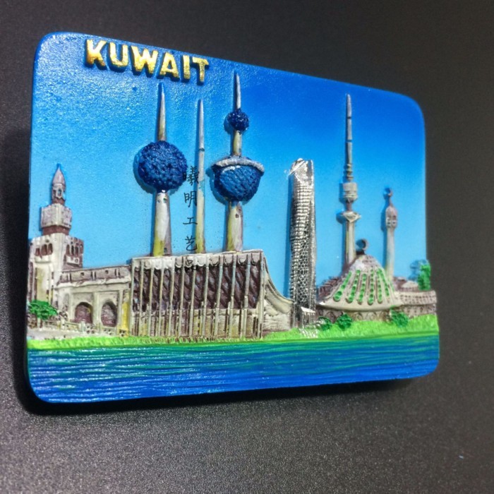 Ả Rập Kuwait Hàng Chính Hãng Nhựa Dán Tủ Lạnh Sáng Tạo Lưu Niệm Bộ Sưu Tập Handmade