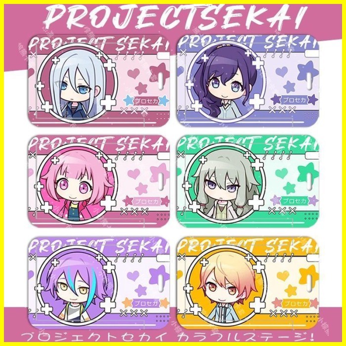 [ZOCI] Thẻ đựng thẻ Akiyama Mizuki Aoggi Toya World Plan Card Akiyama Mizuki Aoyagi Toya Akiyagi Aoy