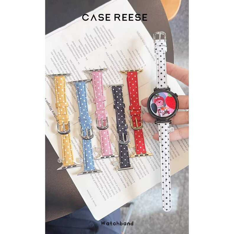 Chấm Bi Đen Chấm Da Eo Nhỏ GT6 Thích Hợp Cho Đồng Hồ Huawei GT5 Watch watch4 Apple S11 Dây S10