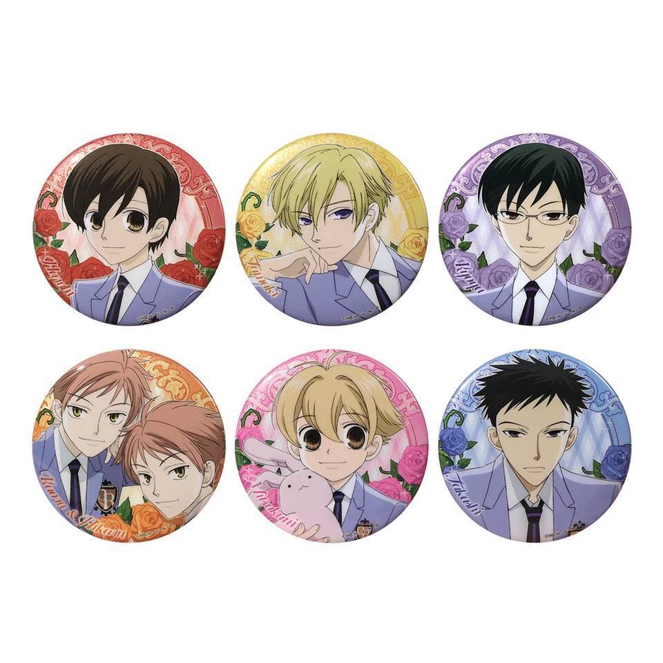 58mm Anime Ouran Oran Trường Trung Học Chủ Câu Lạc Bộ Fujioka Haruhi Kyoya Ootori Cosplay COSTUME Hu