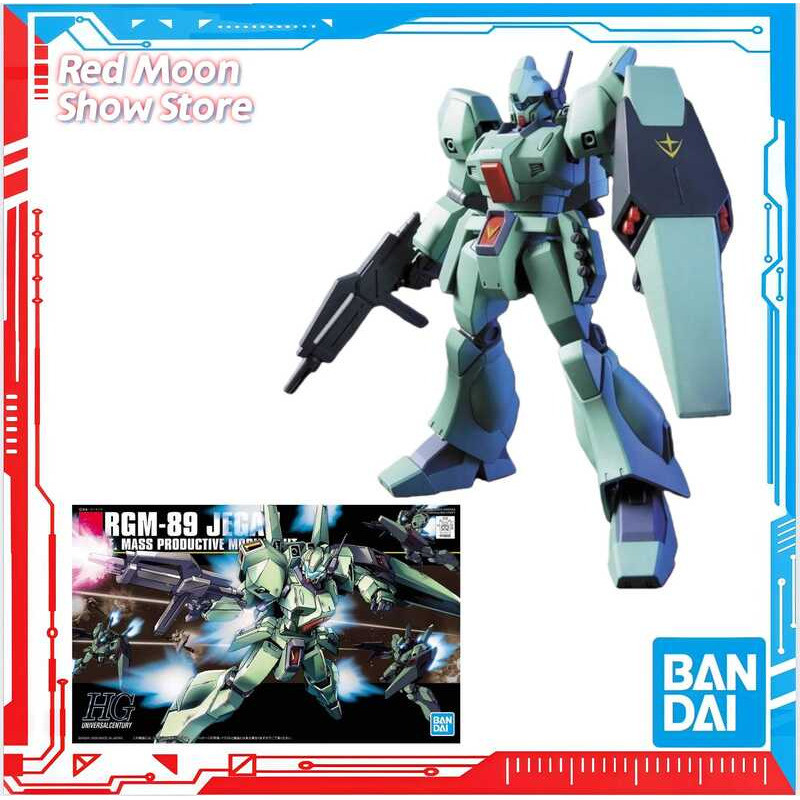 Bandai Có Hàng HGUC 097 1/144 RGM-89 JEGAN Gundam Mô Hình Lắp Ráp Đồ Chơi Quà Tặng Anime Figurine