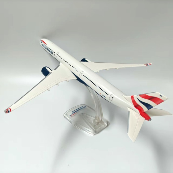 1: 250 HERPA UK Airlines A350-1000 Mô Phỏng Lắp Ráp Mô Hình Máy Bay Hàng Không Cổ Điển Bộ Sưu Tập Đồ