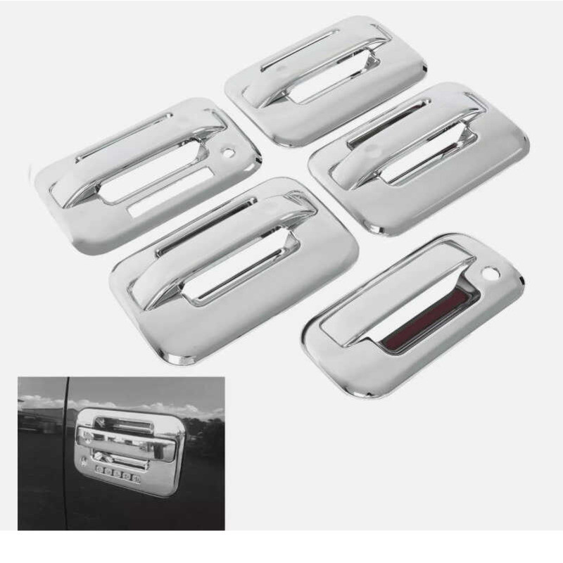 Thích hợp cho 04-14 Ford F150 Tay Nắm Cửa Mạ Điện Tay Cầm Bao Đuôi Tay Cầm Bao Bộ